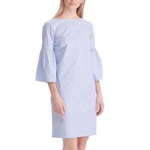 Chaps Women's Striped Bell
Sleeve Dress Large Blue White new with size small. #5